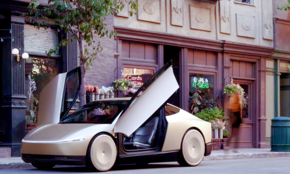 «Киберкэб» от Tesla. Фото: naked-science.ru