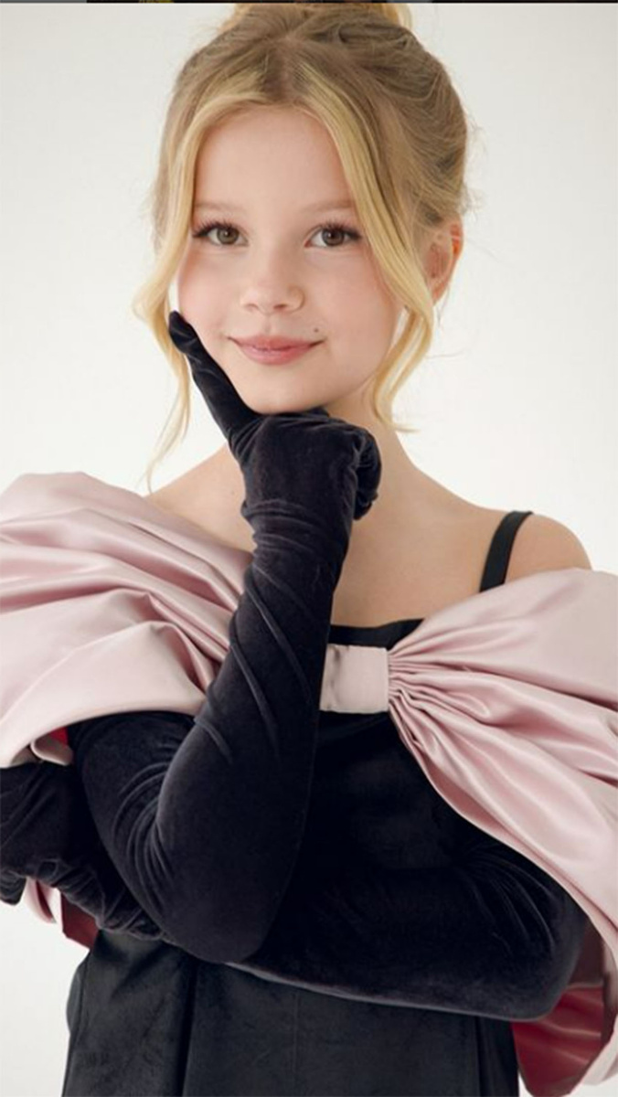 Дочь Лены Бушиной — Лаура — растет красавицей. Фото: соцсети Лены Бушиной