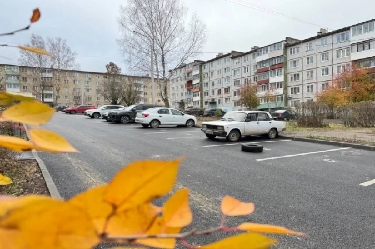    В Новомосковске завершили благоустройство двора на Трудовом проезде