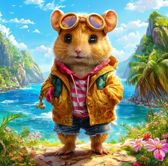 Друг буквы Х хомяк Хома