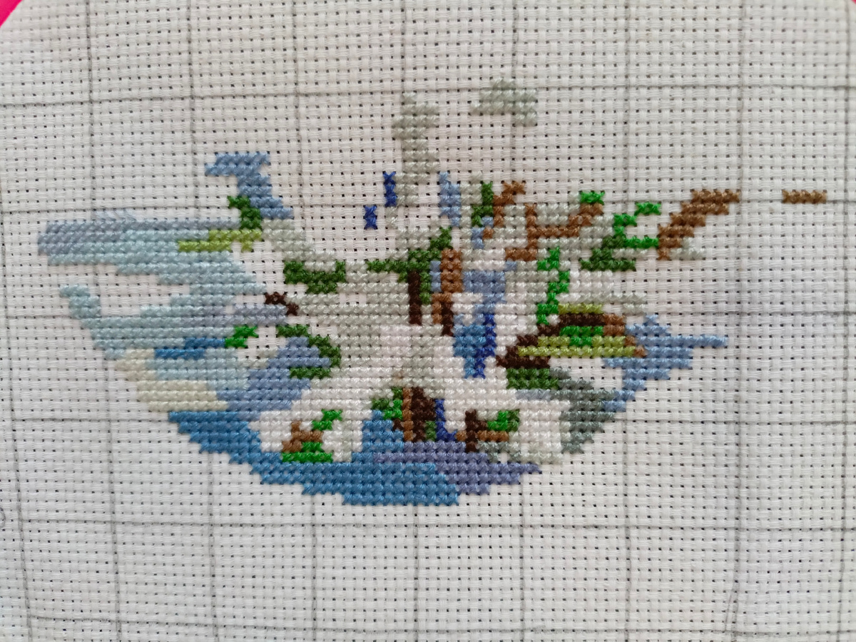 Все, что вышилось. 