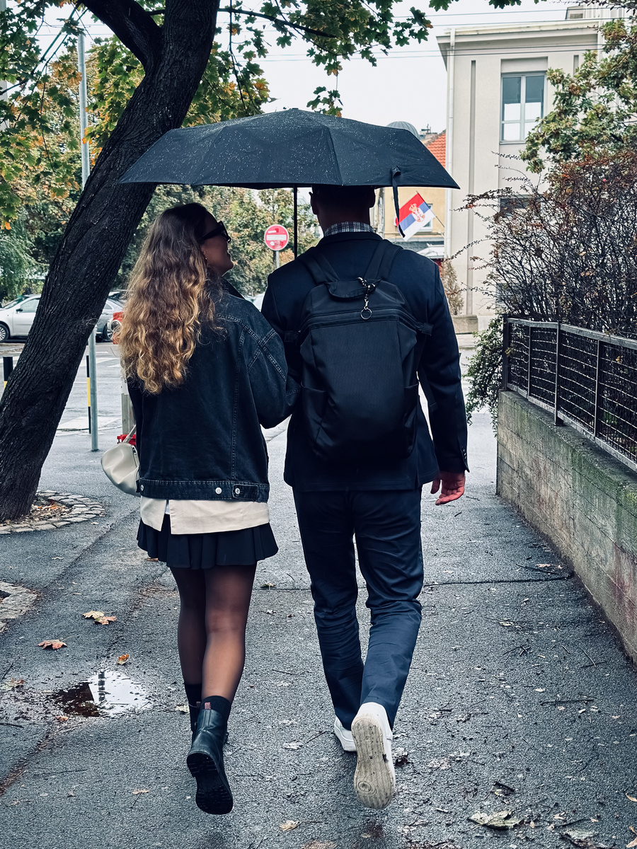 Модничаем в Белграде :)