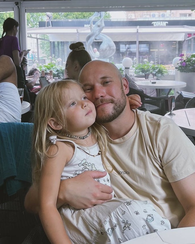 Владимир Селиванов с дочерью