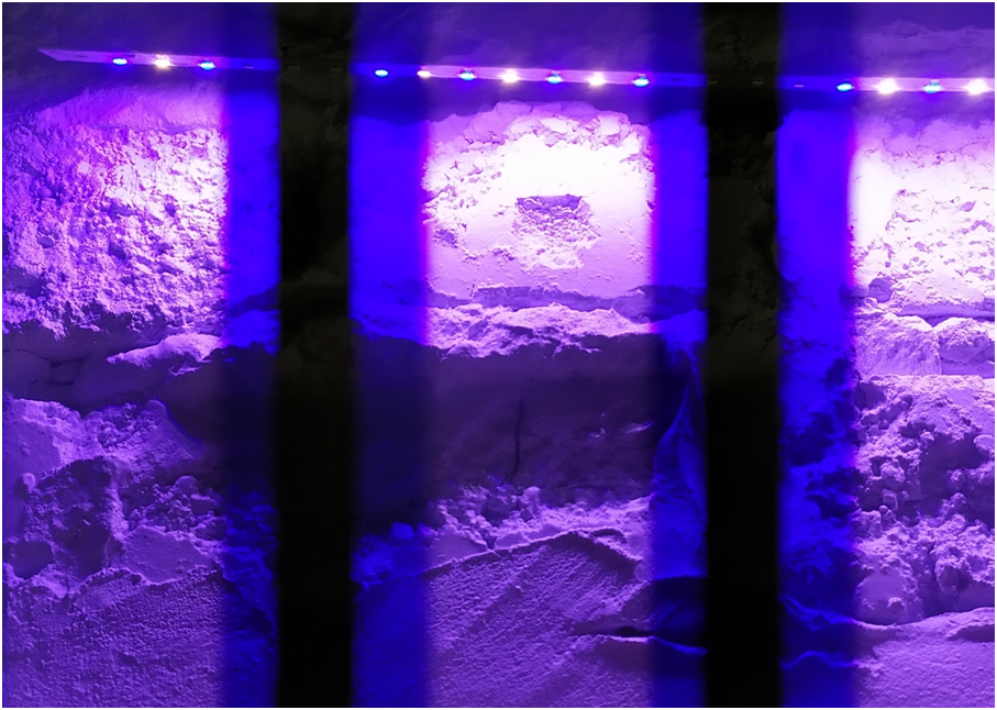 Рис.1. Пульсации освещения при съёмке фото