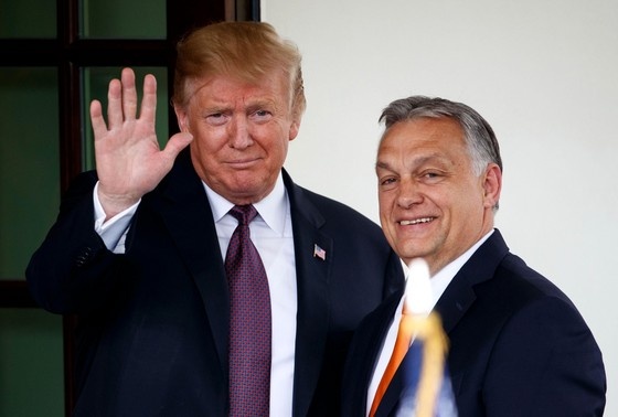    Дональд Трамп и Виктор Орбан