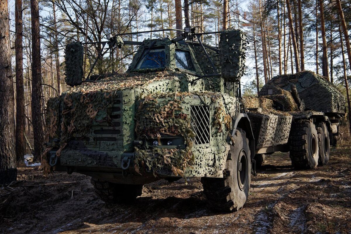    Украинская артиллерийская установка. @ Dmytro Larin/Shutterstock