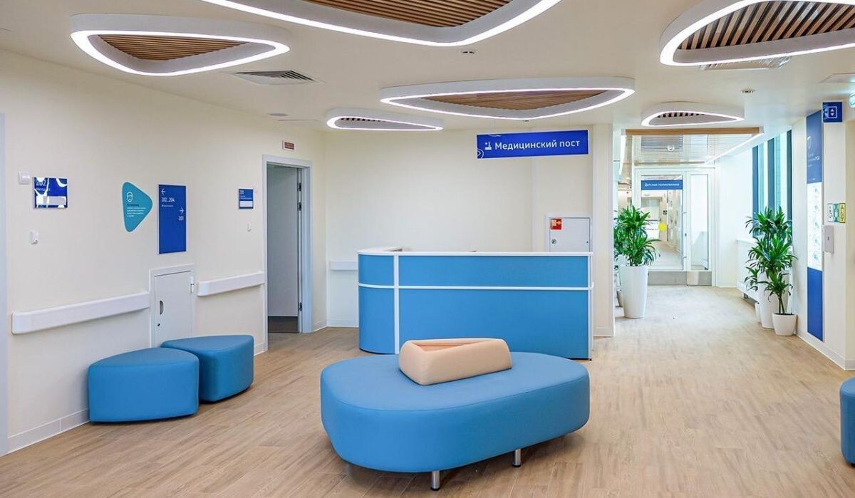     Новая поликлиника. Источник: mos.ru Автор фото: Пресс-служба Мэра и Правительства Москвы