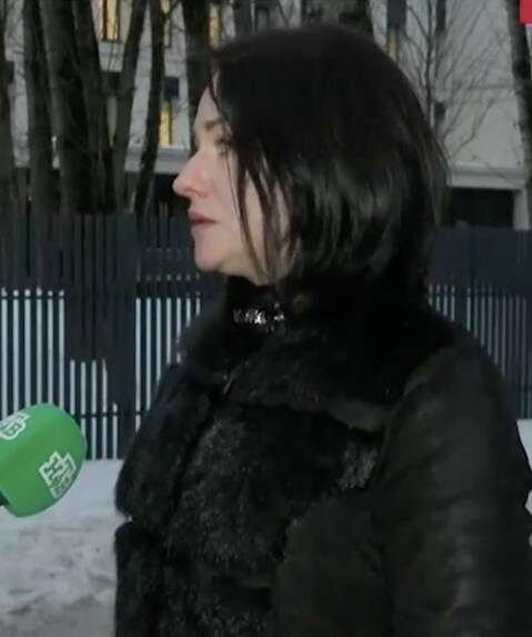   Вдова военнослужащего. Фото: стоп-кадр видео репортажа НТВ