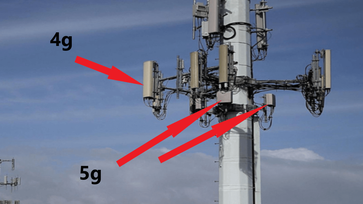 Как выглядит вышка (ячейка) 5g? Источник изображения: unworld.ru