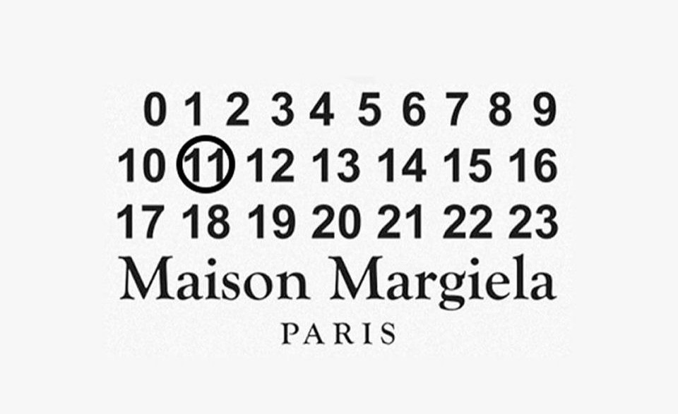 Логотип бренда Maison Margiela.