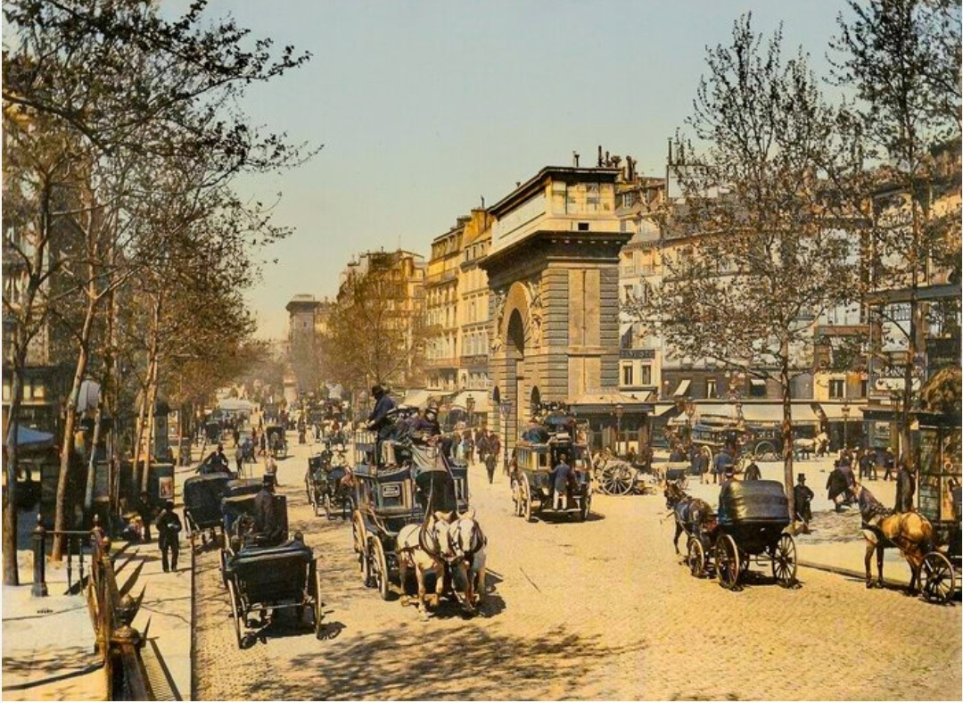 Париж в первой половине XIXв