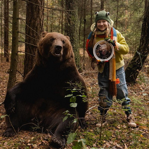     Ева Смирнова и Борис Дергачёв снимаются в фильме «Мой папа – медведь»