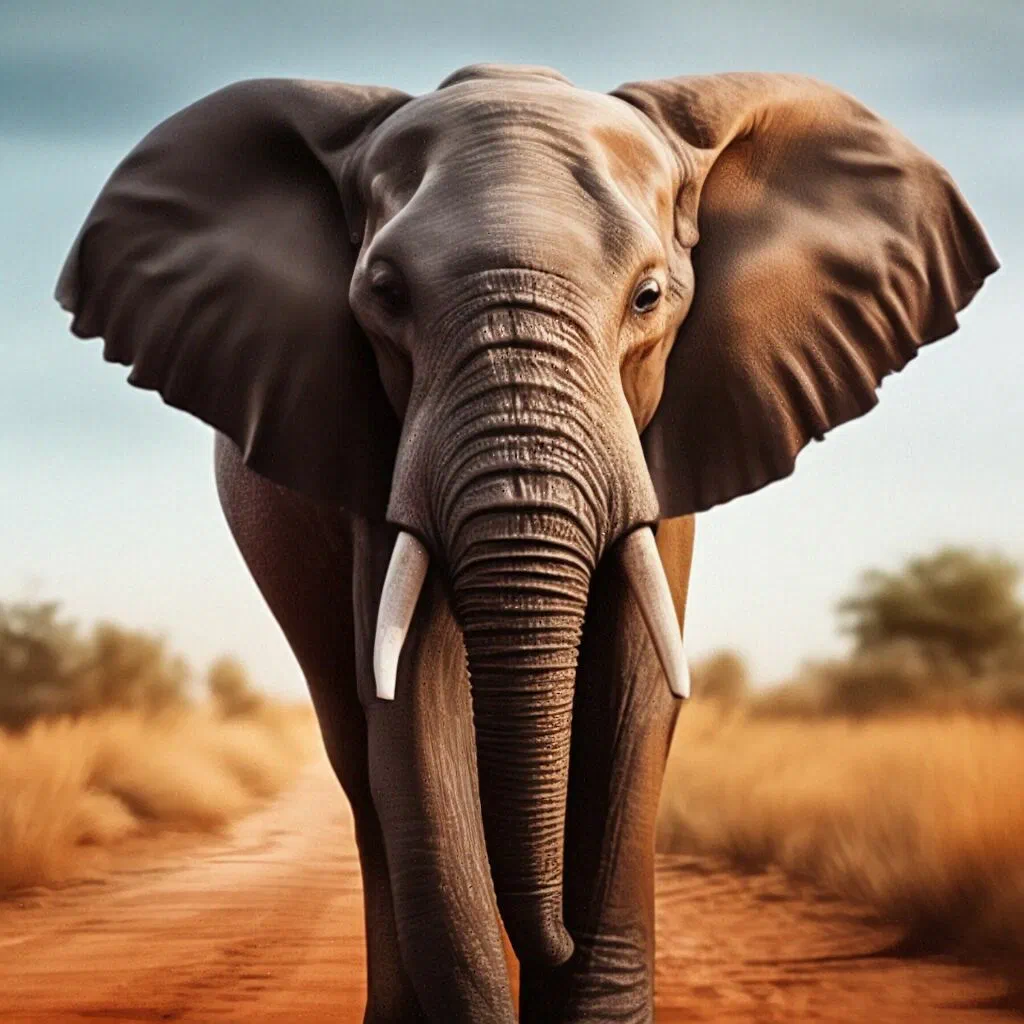 Большой, очень большой слон.