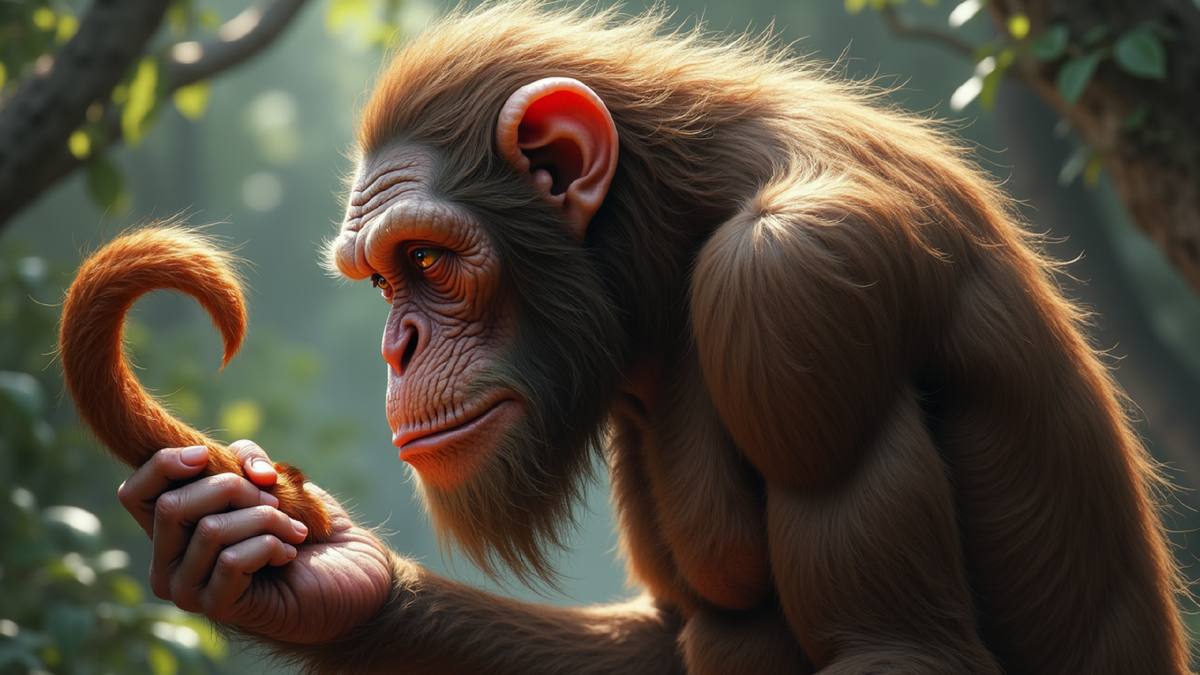 Эволюция постаралась, или... Иллюстрация: tensor.art