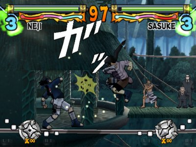 Скриншот из игры "Naruto: Ultimate Ninja