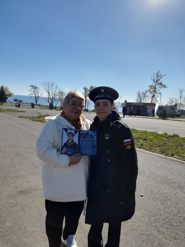    Кадет-семиклассник из Когалыма стал нахимовцем