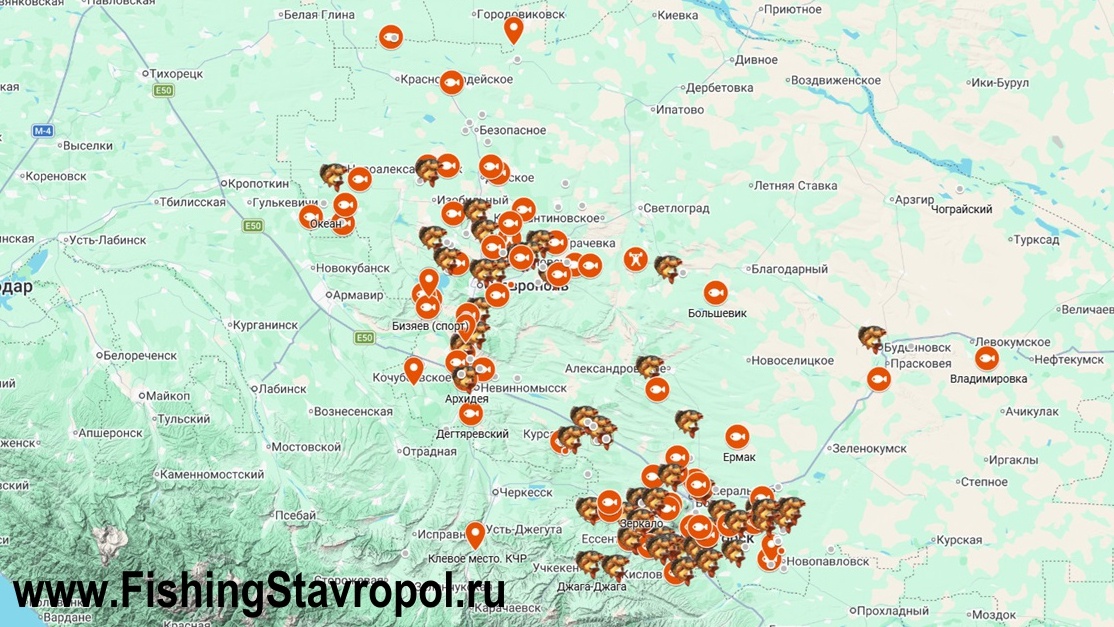 Платная рыбалка Ставропольского края