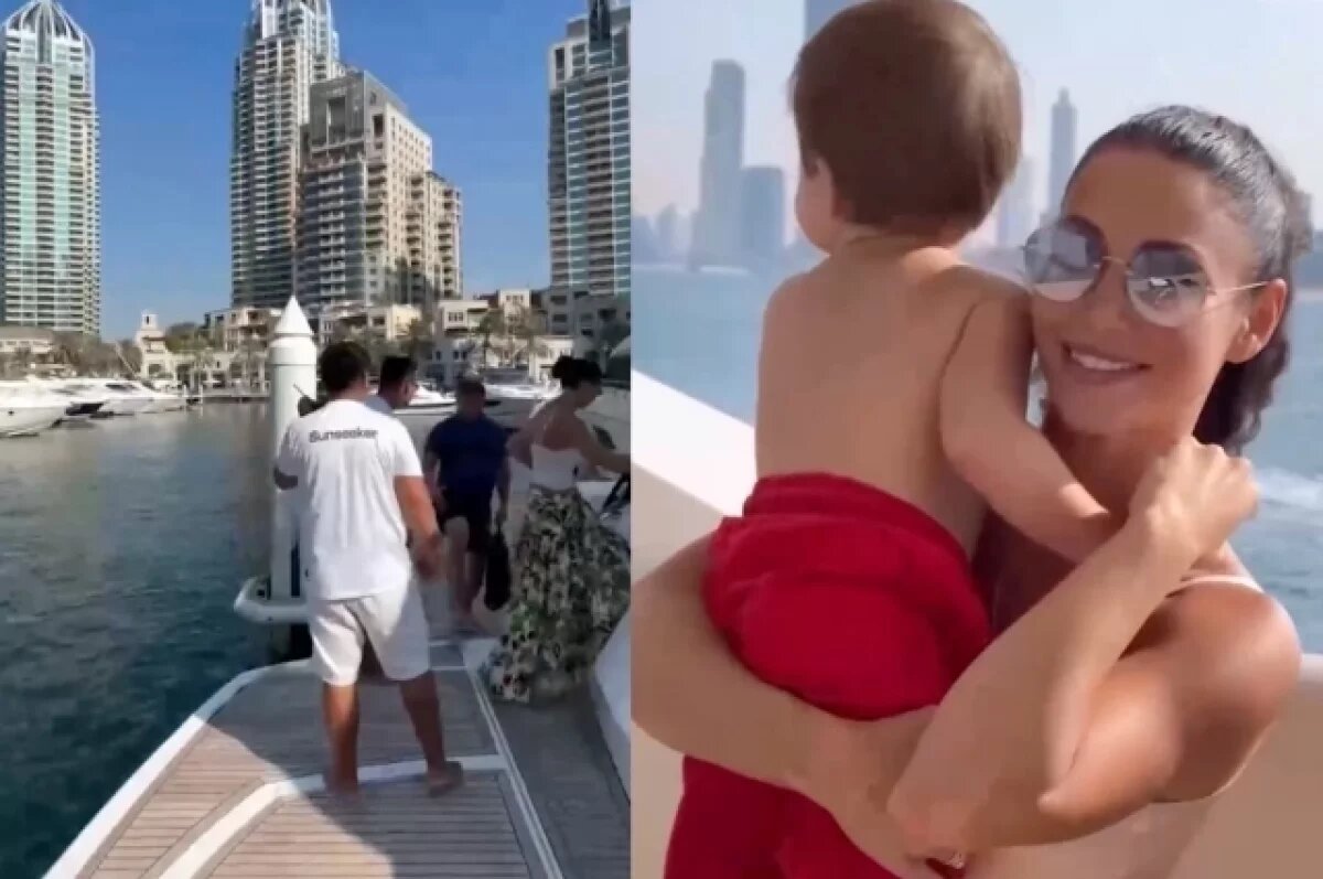    Новосибирский актер Прилучный поделился кадрами отдыха семьи