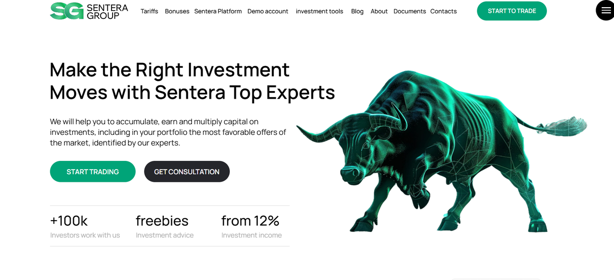 SenteraGroup сайт