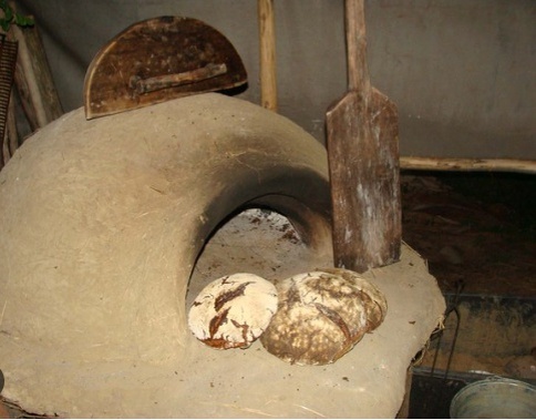 Глинобитная печь