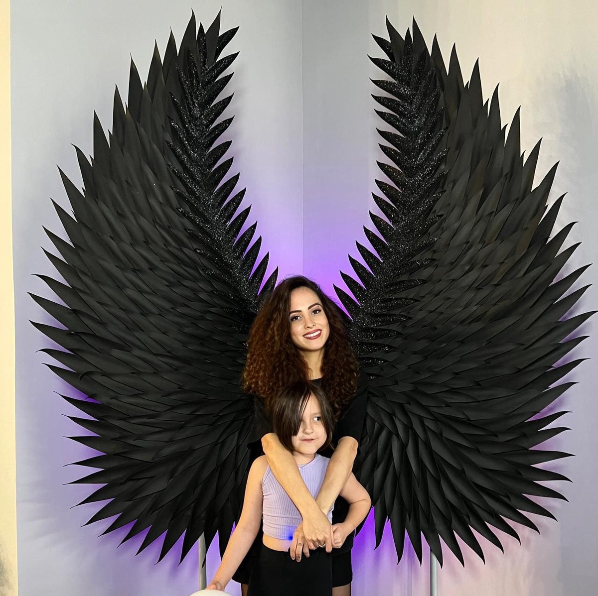 Лиля с дочерью 