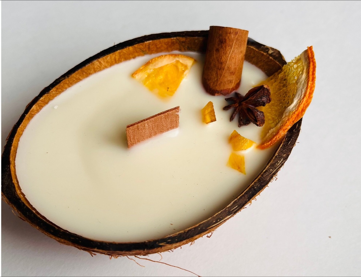 Натуральная свеча из соевого воска