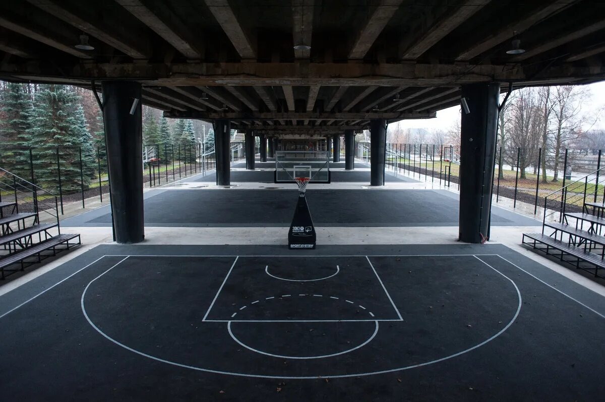 Площадка "Мост", как главная Мекка баскетбола Калининградской области 