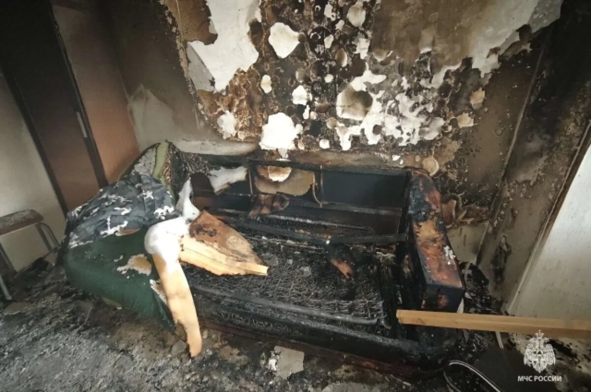    Смерть пришла среди спасения в пожаре в Комсомольске-на-Амуре