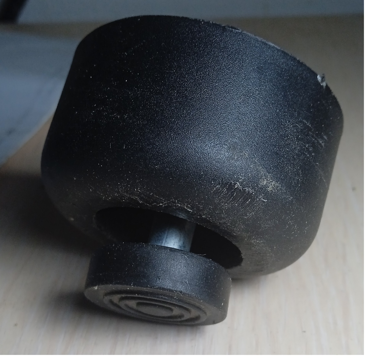 из этого будет  опора с верху и с низу