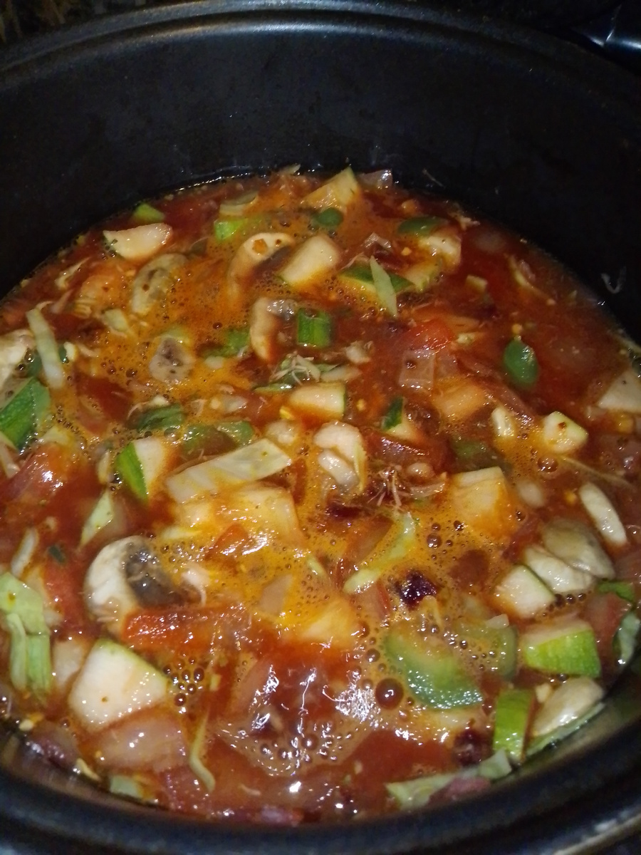 Вот так готовим) Поставили варить 