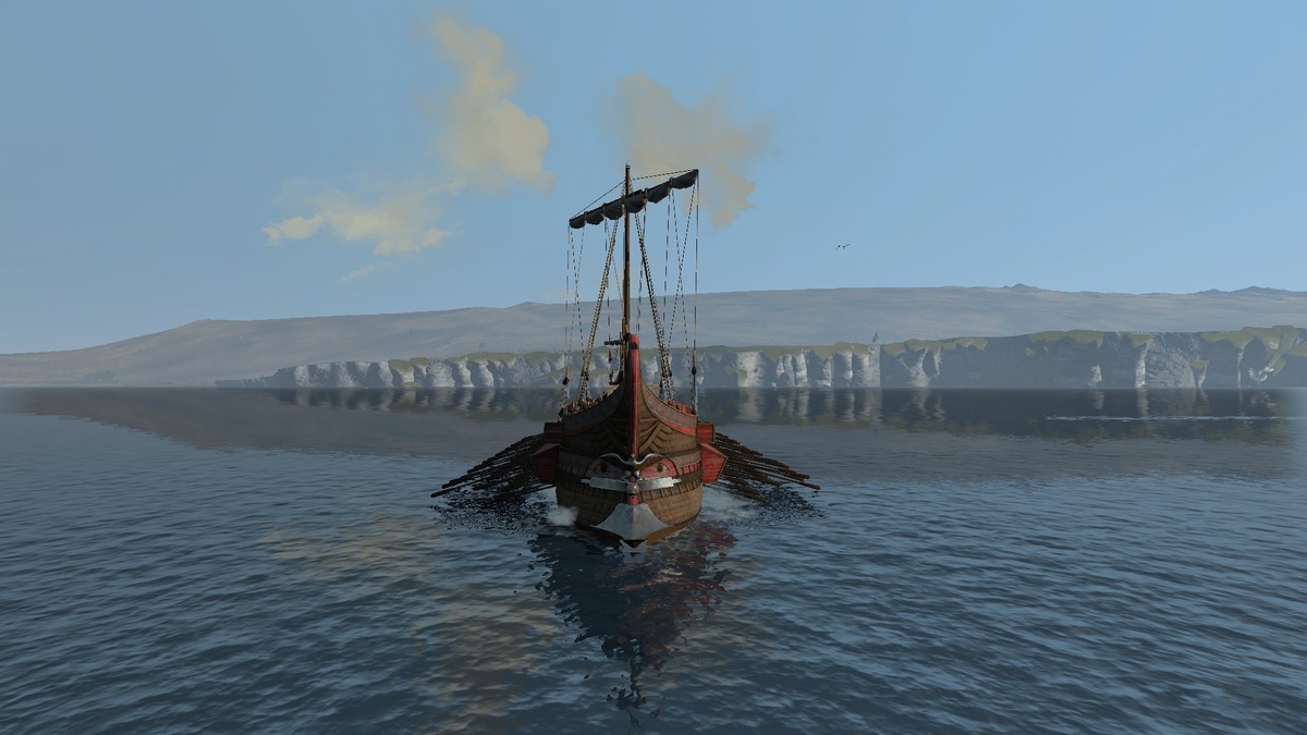 Дальнобойная квинквирема Total War: Rome II нос