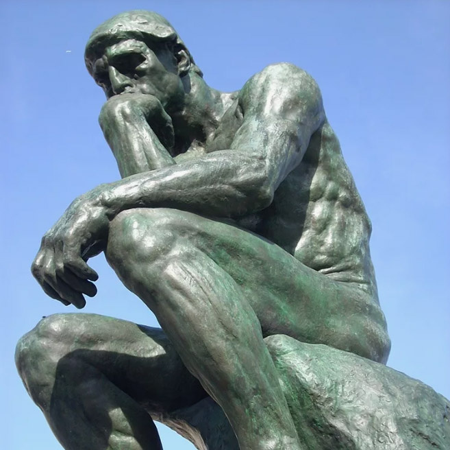Огюст Роден. Мыслитель. 1880 – 1882 годы. Музей Родена, Париж.
