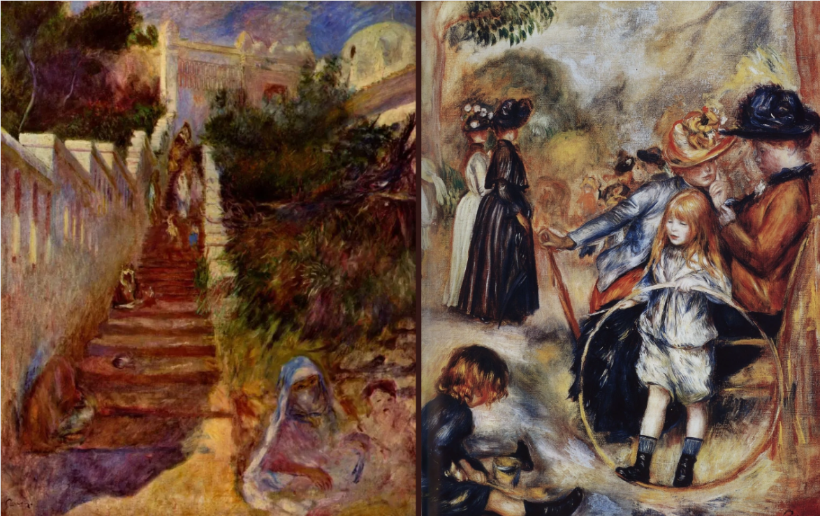 Художник Пьер Огюст Ренуар