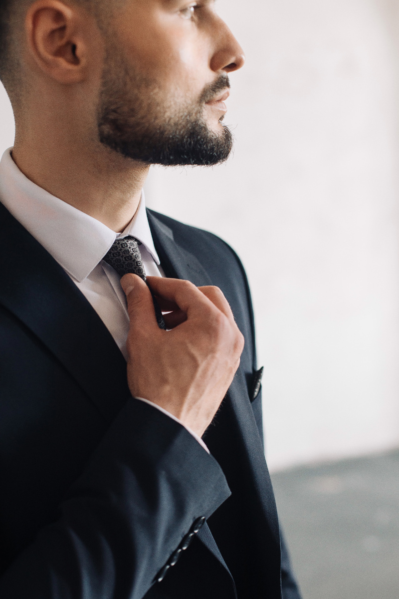 Мужской костюм 2-ка в черном цвете Mazaltovman