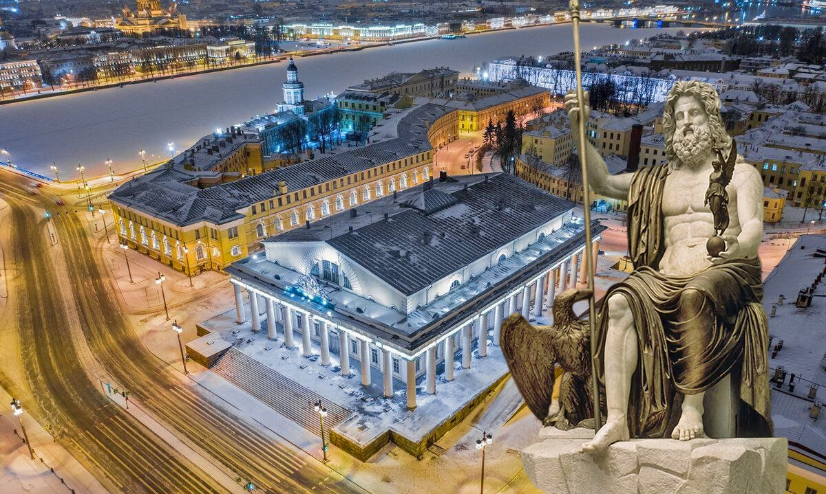 Античное наследие в сердце Петербурга: как Храм Зевса оказался на стрелке Васильевского острова? Что скрывает здание Биржи