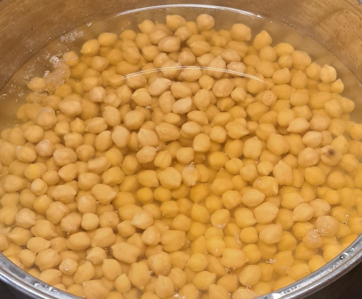 Варка индийского нута