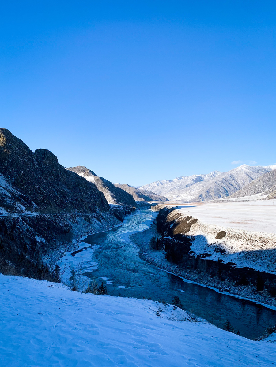 Террасы после села Купчегень