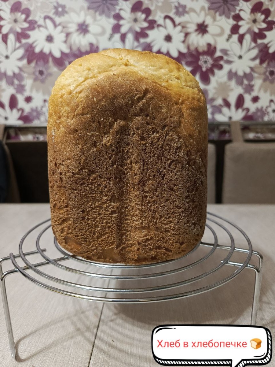 Пшеничный хлеб с пшенными хлопьями