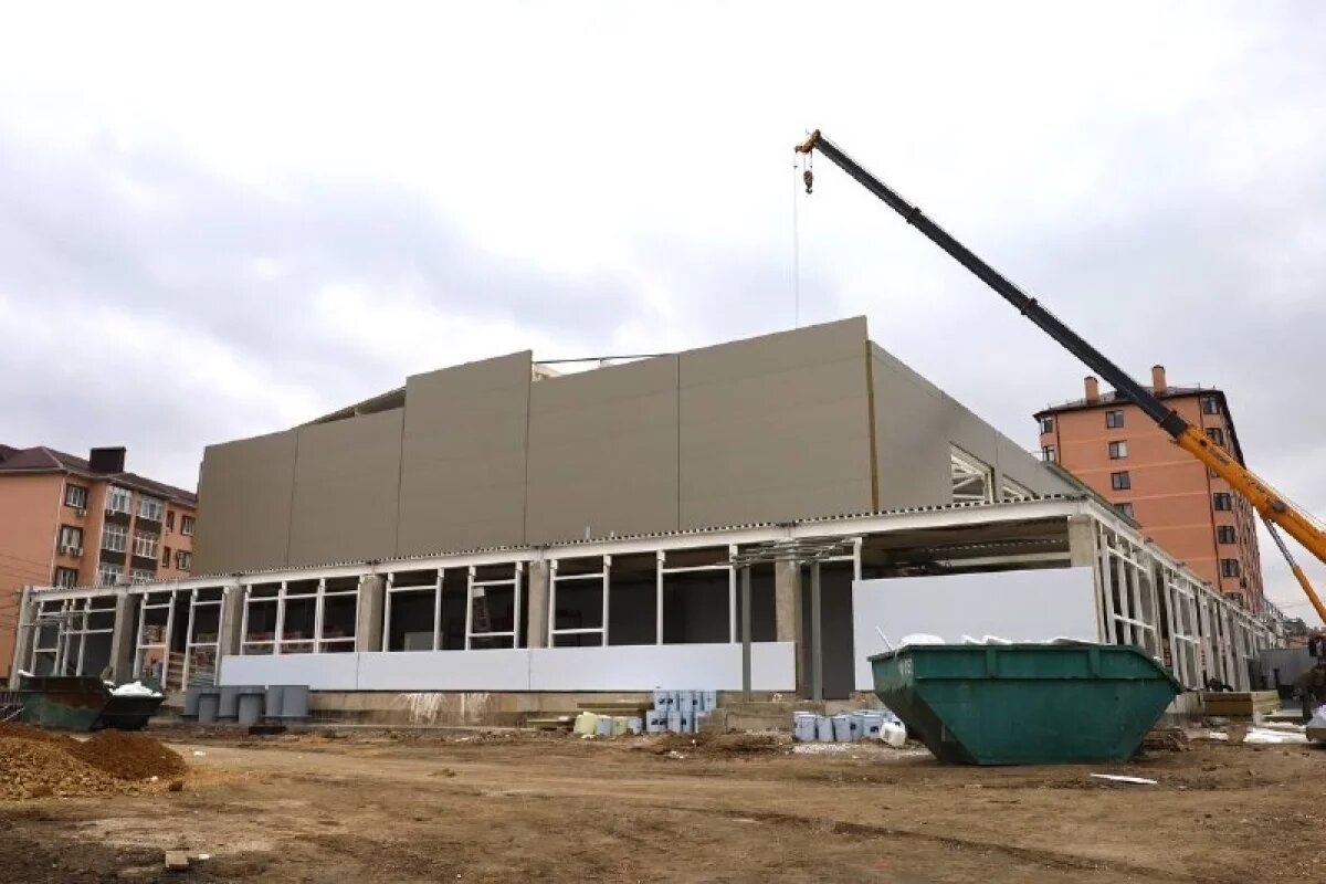    В Тахтамукайском районе появится новый ФОК и модульный спортивный зал