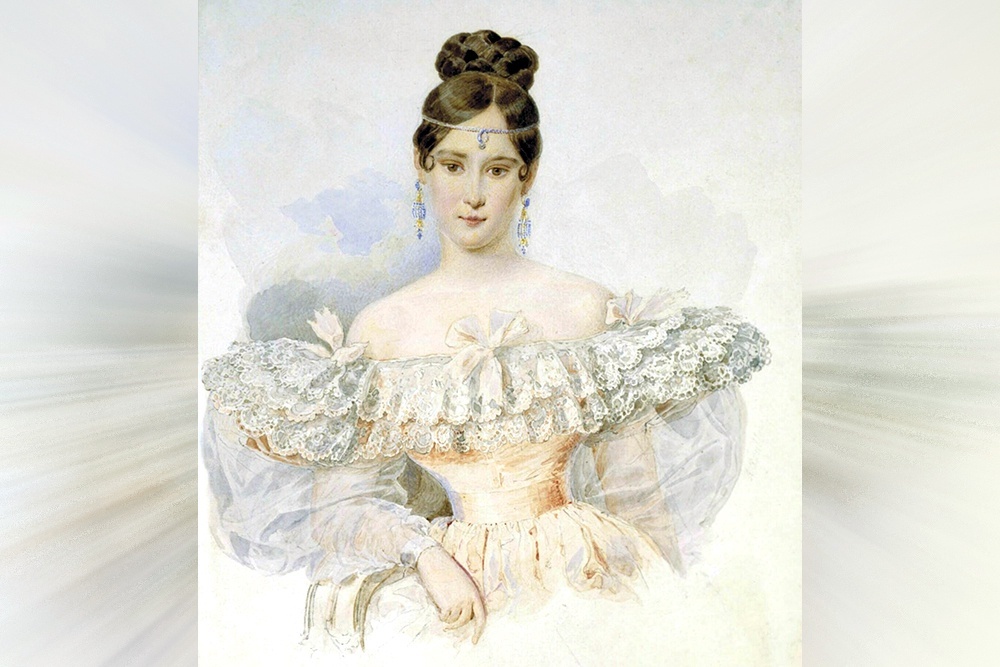    Александр Брюллов. Портрет Н.Н. Пушкиной. 1831-1832 гг. / museumpushkin.ru