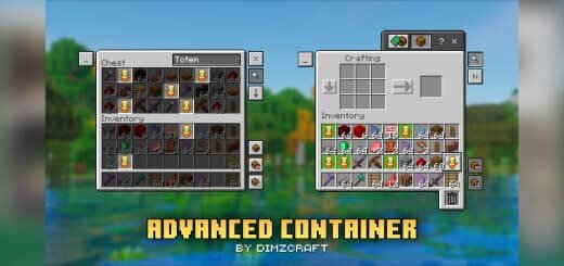 Ресурспак на Поиск по предметам в инвентаре для Майнкрафт ПЕ (Бедрок)