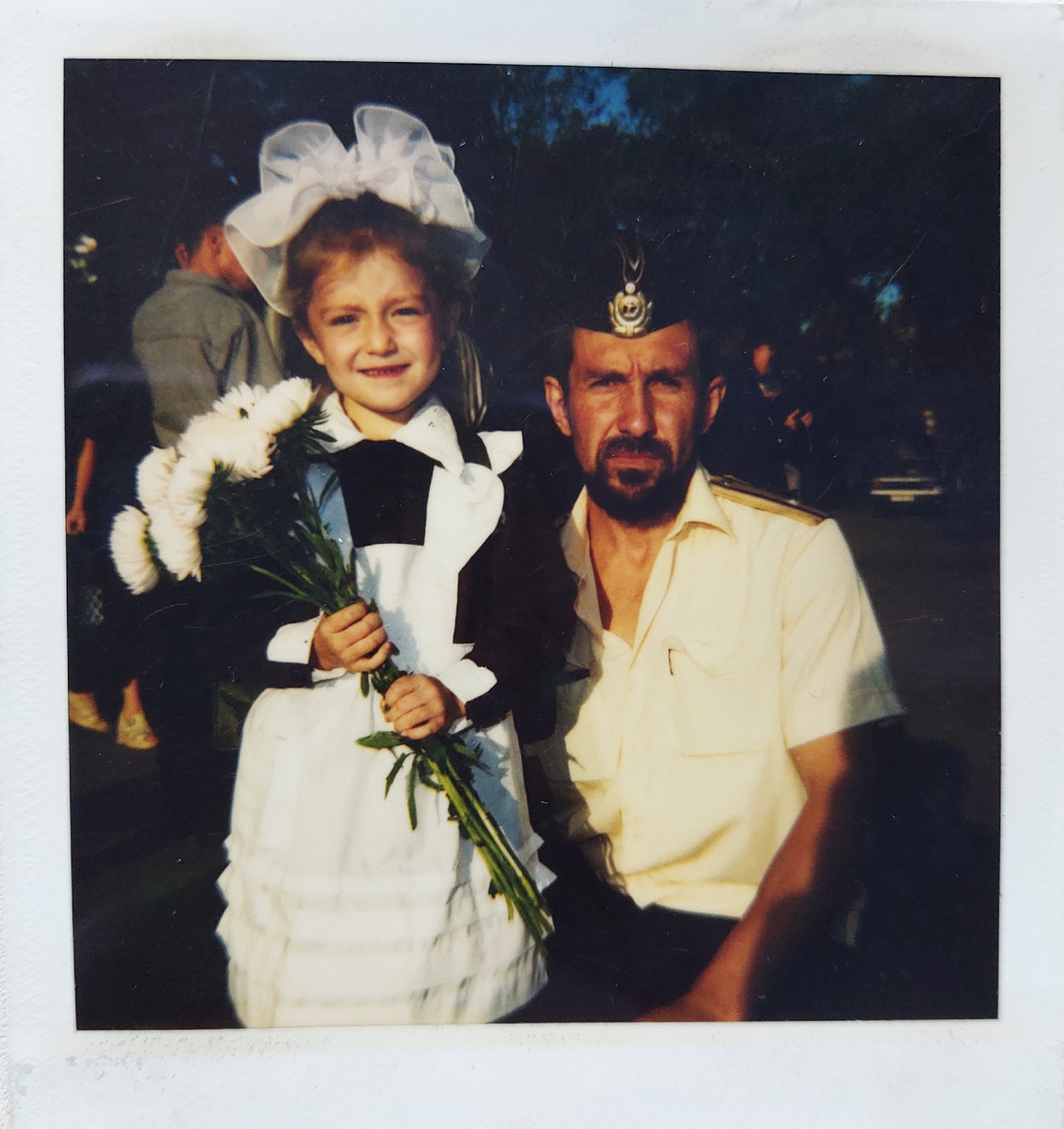 Я с папой (мне 7 лет).