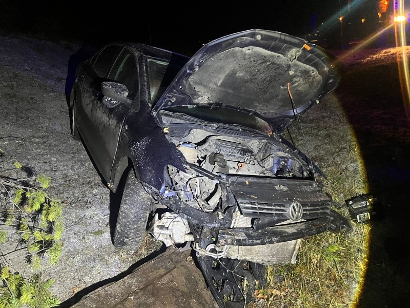    ДТП в Кондопожском районе. Фото: ГАИ Карелии