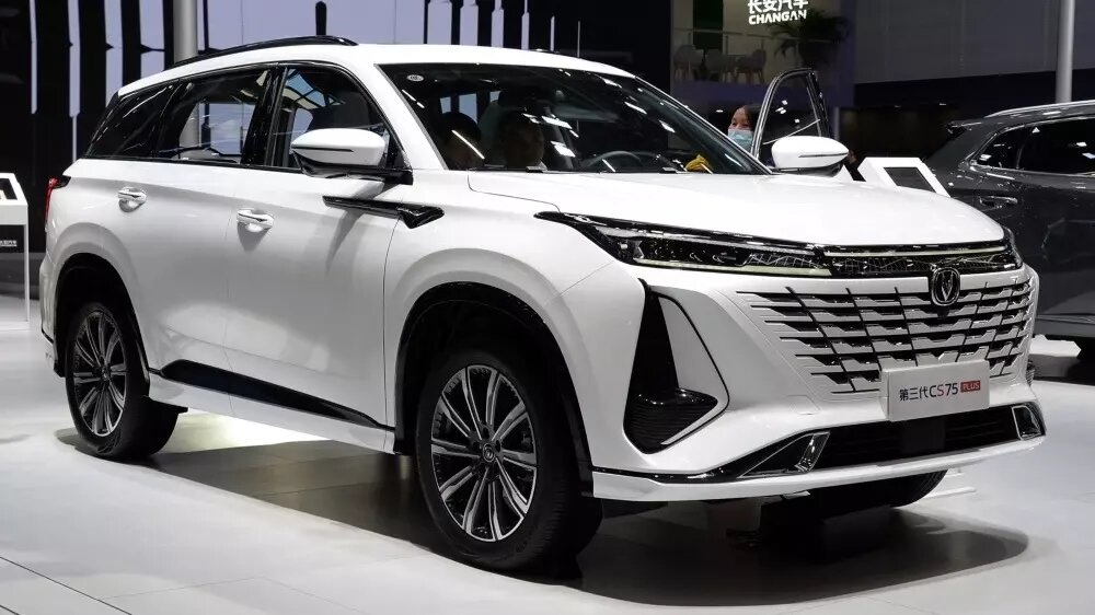 Changan CS75 Plus на выставке в Китае. Источник: китайские-автомобили.рф