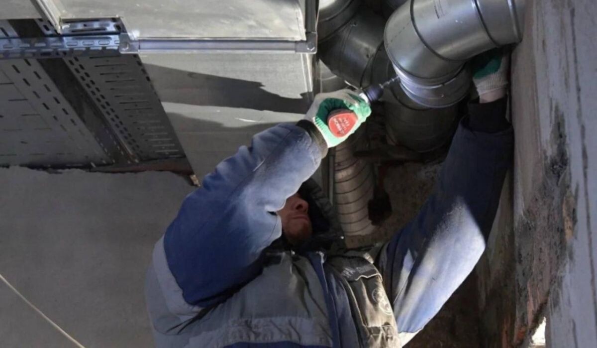     Ремонт госписталя. Источник: omskregion.info Автор фото: Сергей Мельников