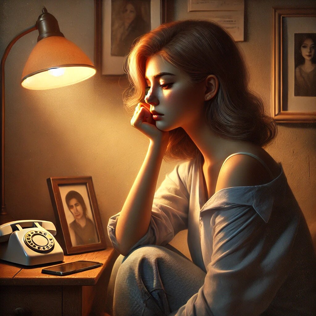 Фото сгенерировано нейросетью. История запутанных чувств.