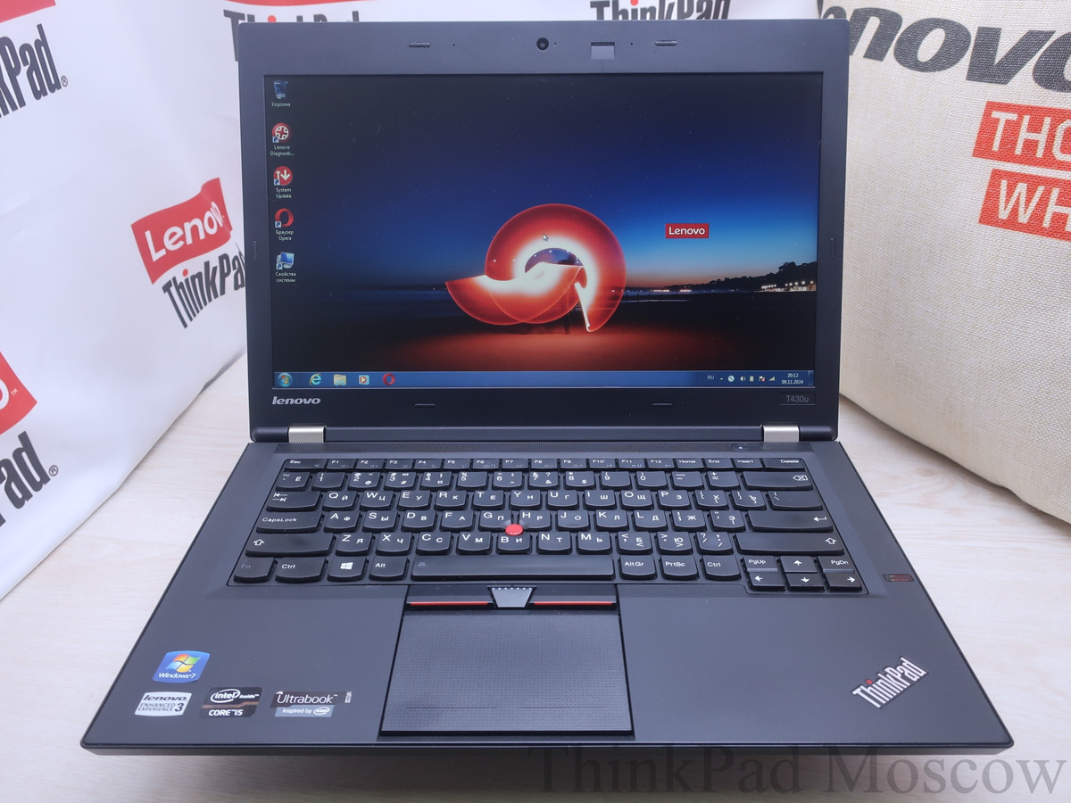 Внешний вид ThinkPad T430u