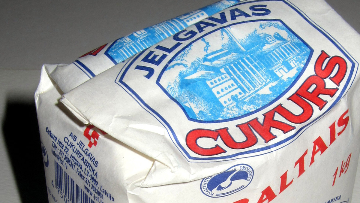 Упаковка латвийского сахара © CC BY-SA 3.0 / Jānis Vilniņš 