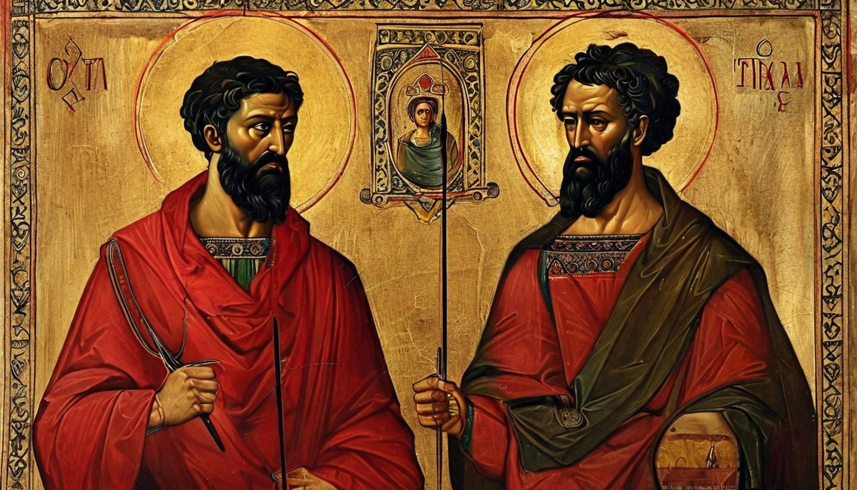 Святые мученики Косма и Дамиан Аравийский