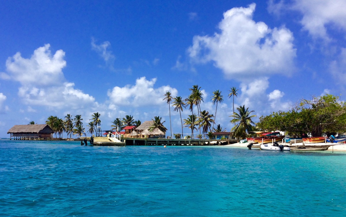 Один из островов Сан-Блас.